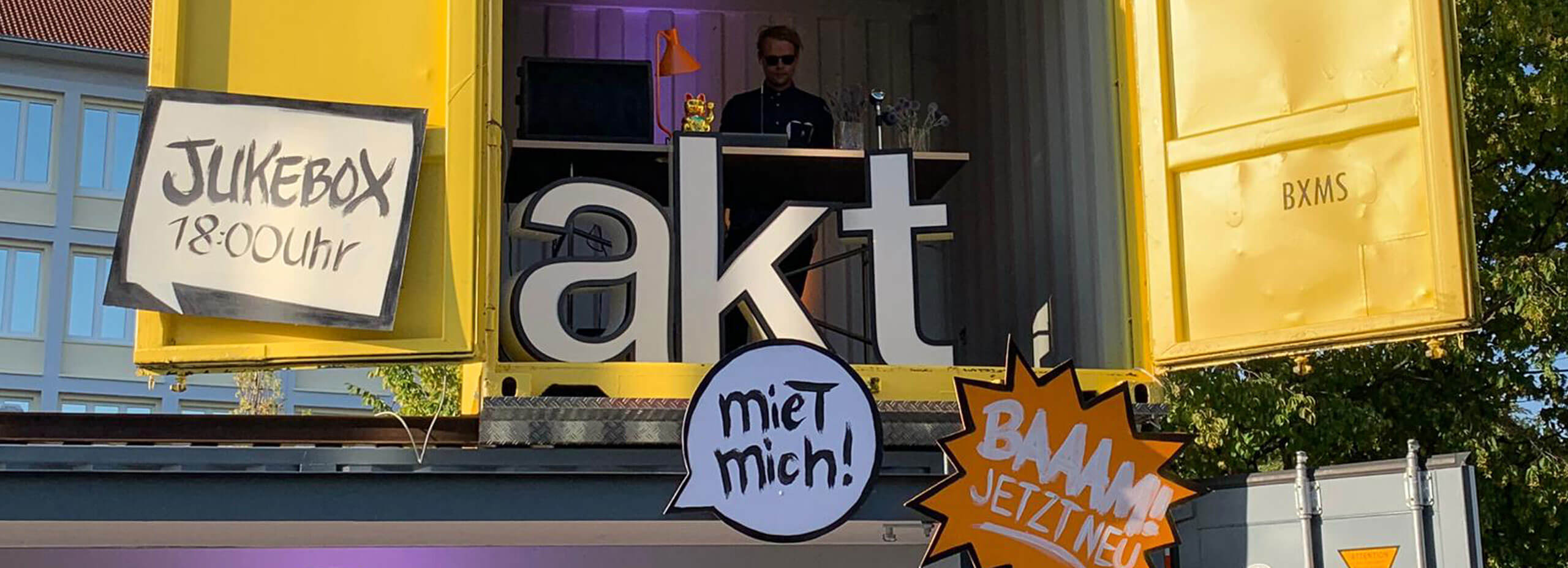 AKT in the box – der Kreativcontainer